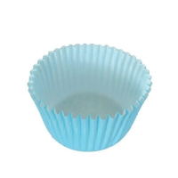 200 cupcake cups 4cm roze en blauw