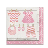 16 servetten waslijn