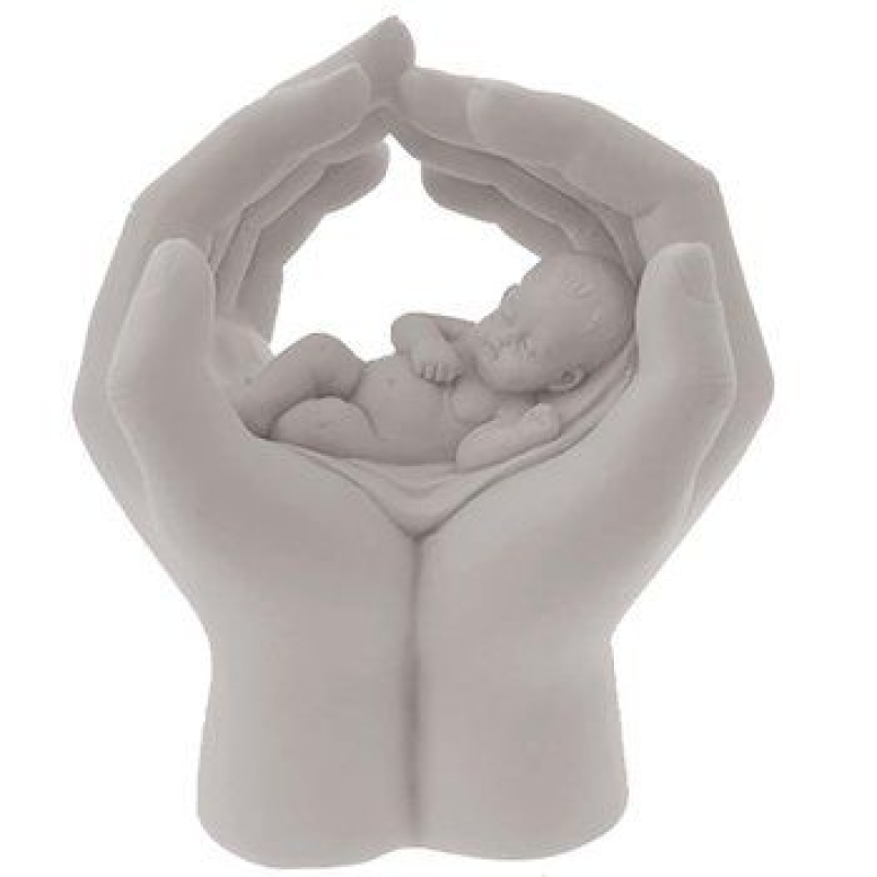 baby in 2 handen groot