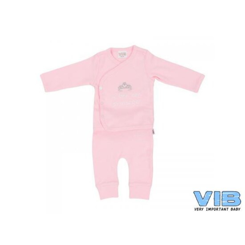 shirtje en broekje set roze