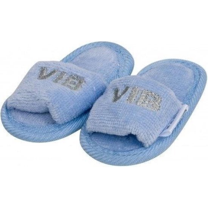 slippertjes blauw