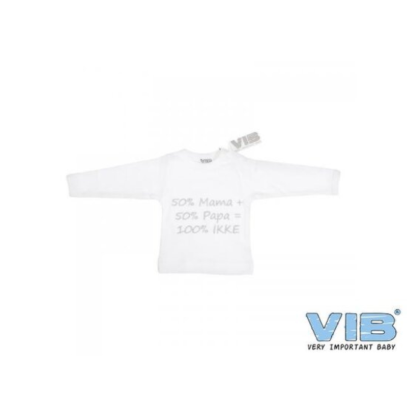 T shirt 50%mama, 50%papa,100%ikke