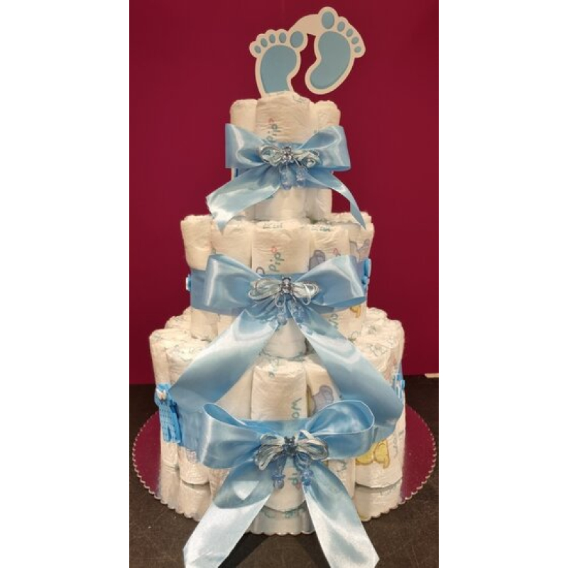 luiertaart roze of blauw