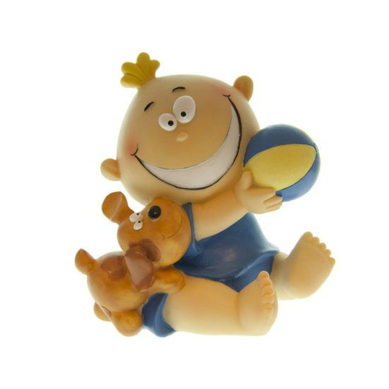 spaarpot lachende baby jongen of meisje