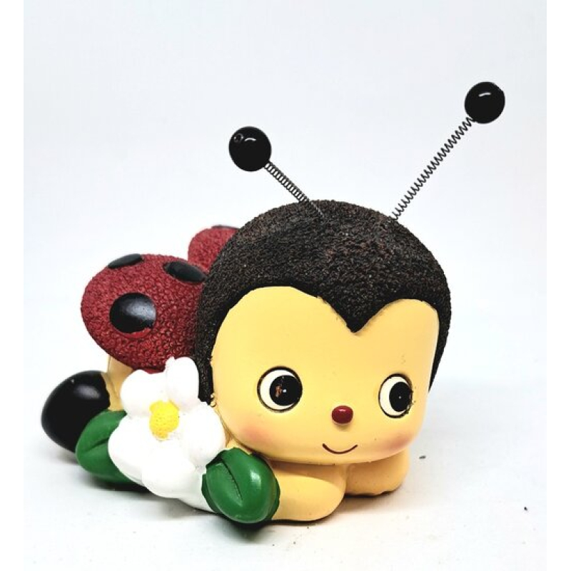 spaarpotje lieveheersbeestje liggend