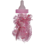 spaarpot +30 papflesjes in roze of blauw