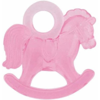 16 hobbelpaardjes blauw, roze of multicolor