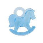 16 hobbelpaardjes blauw, roze of multicolor