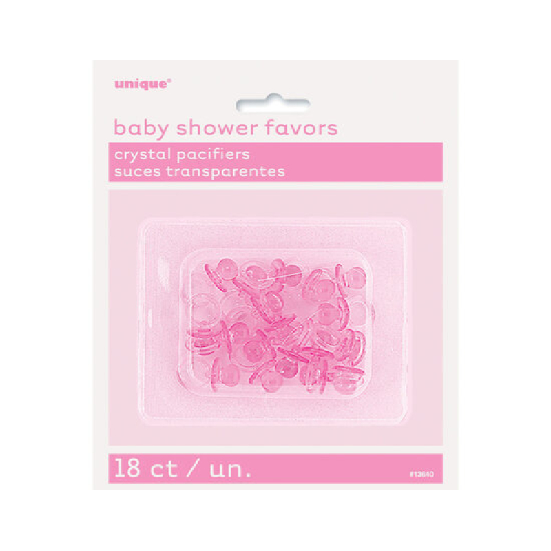 18 speentjes mini roze of blauw