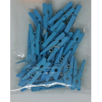 25x houten miniknijpertjes