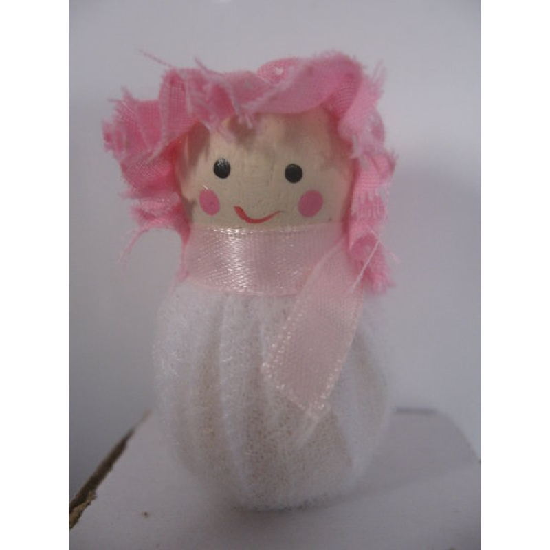 12 stuks poppetje hout