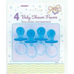 4x speen acryl blauw