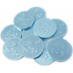 20 chocolade muntjes jongen of meisje