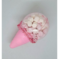 ijsje met mini marshmallows