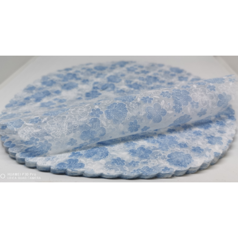 50 stuks Bloemtule vlaslinnen