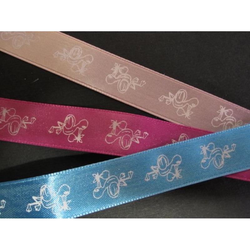 Lint Ooievaar satijn