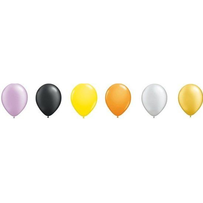 10 stuks miniballon metallic