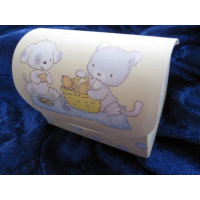 babyshowerdoosje piraatkoffer geel