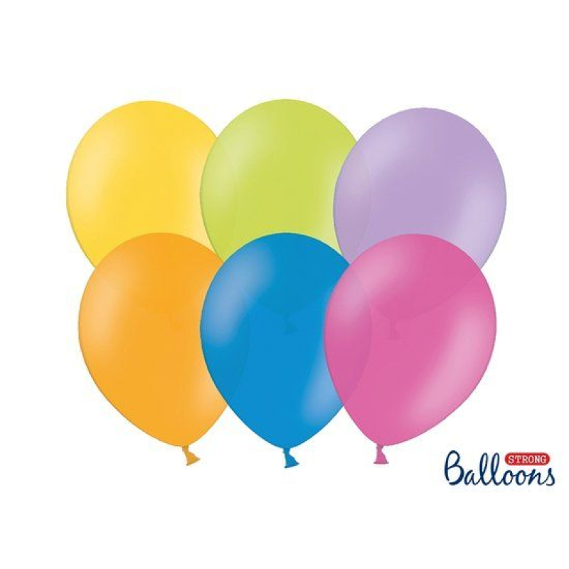 10 ballonnen pastelkleuren