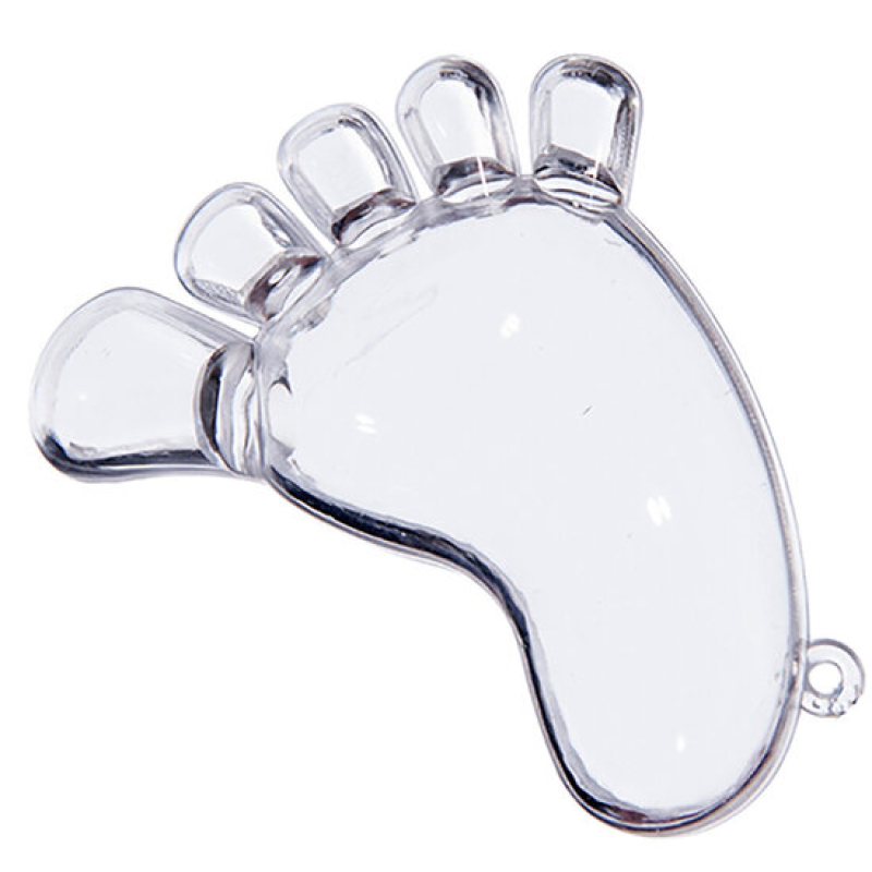 doosje babyvoetje van acryl