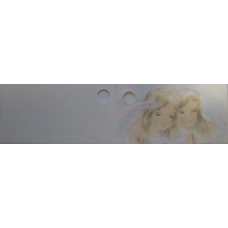 10x kaartje meisje met meisje communie