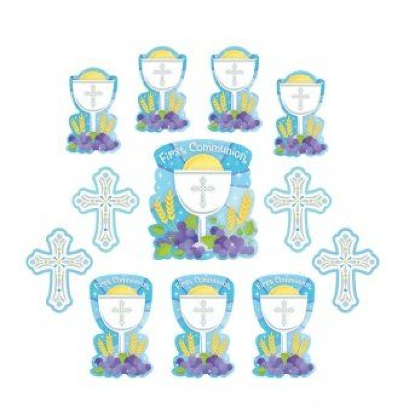 12x communie decoratie versiering