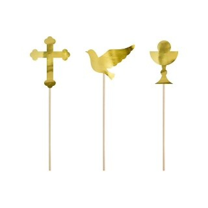 6x taarttopper communie