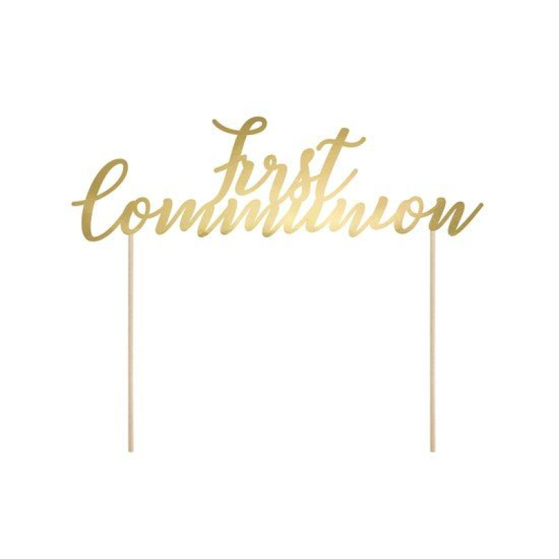 taart topper first Communion