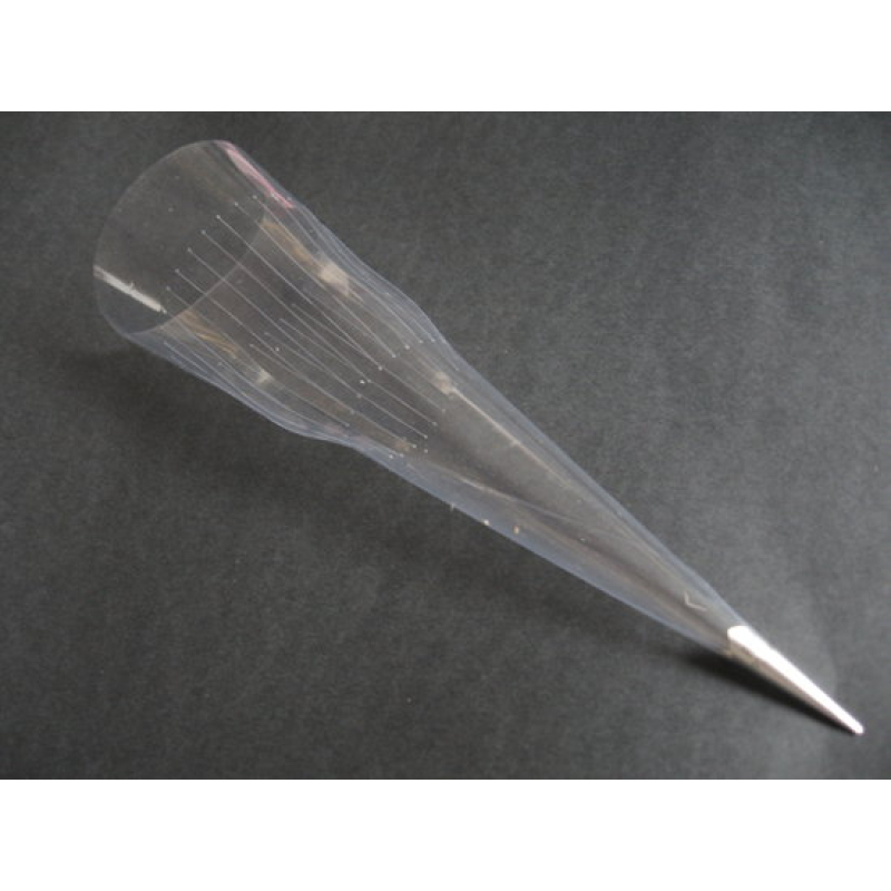 30x cornetje doorzichtig acryl