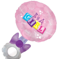 ballon rammelaar boy of girl