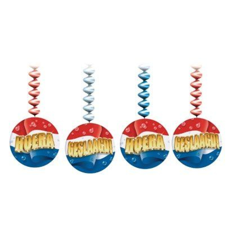 hangdecoratie geslaagd