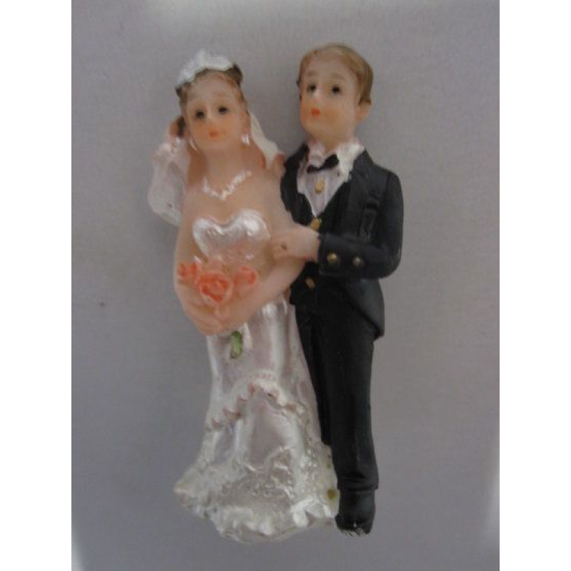 bruidspaar mini boeketje