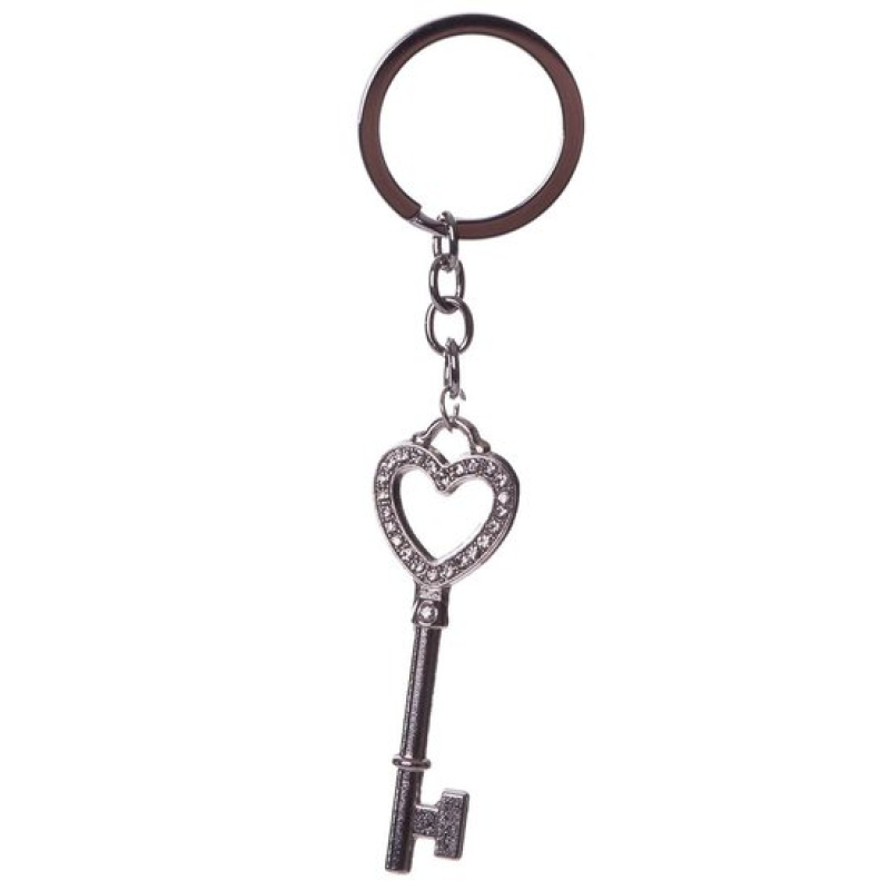 sleutelhanger sleutel strasssteentjes