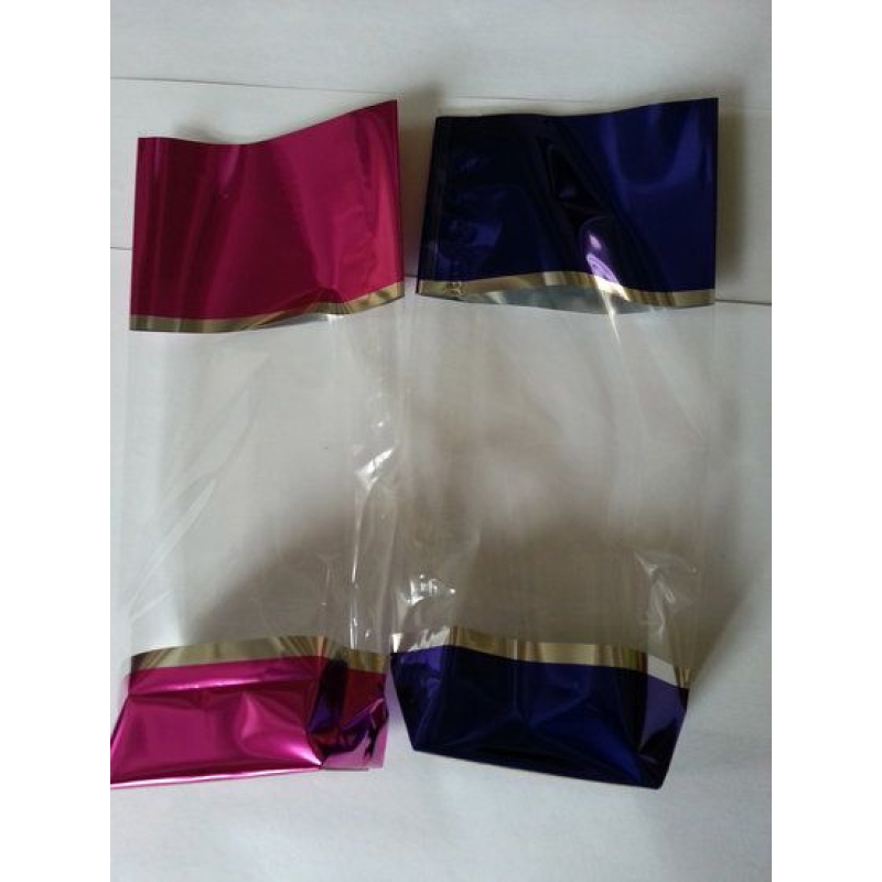 10 foliezakjes groot kleur