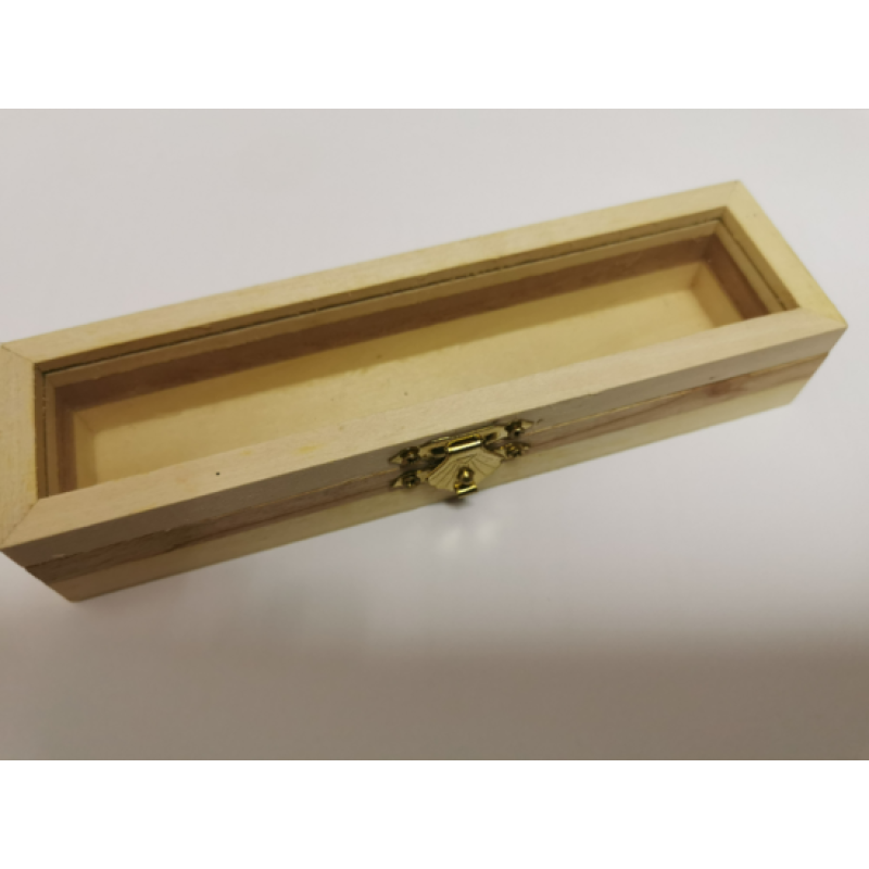 houten doosje met venster
