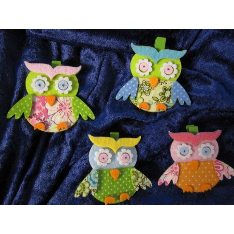 4x uiltje op knijper