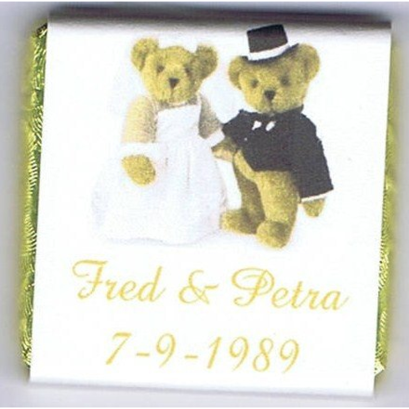 12x Chocoladetablet eigen ontwerp