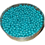 suiker parels roze of blauw metallic