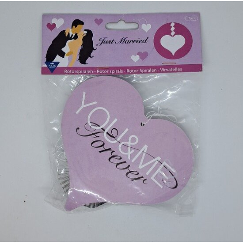 3x hangdecoratie you & me