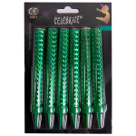 6x ijsfontein kleuren rood of groen