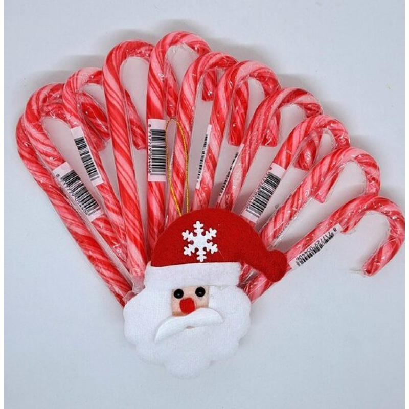 candy canes 12 stuks