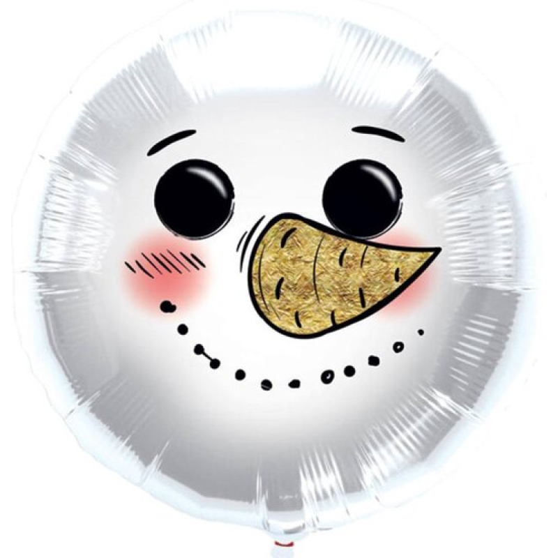 folieballon sneeuwman