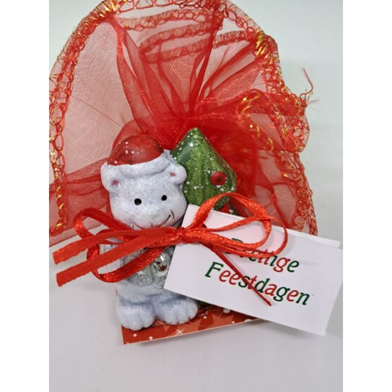 kersttule met beeldje traktatie