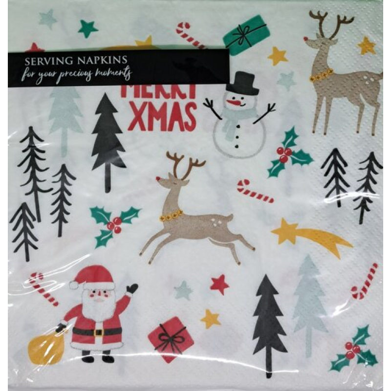 servetten kerst