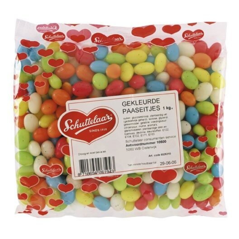 gevulde mini paaseitjes 1000 gram