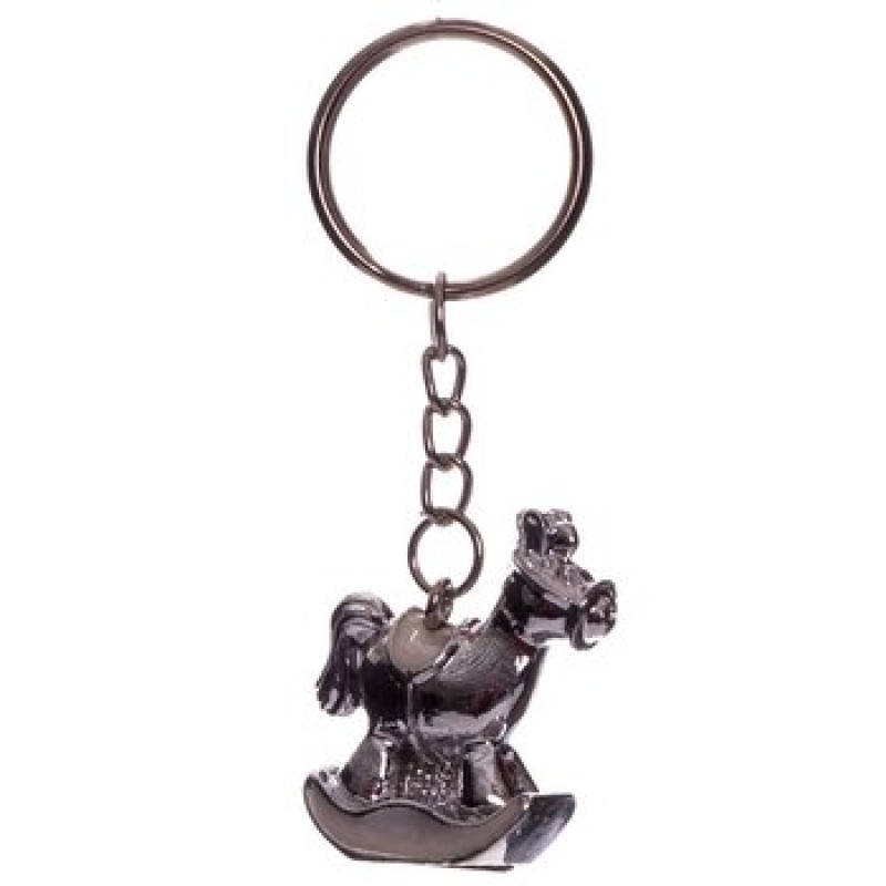 sleutelhanger hobbelpaard metallook