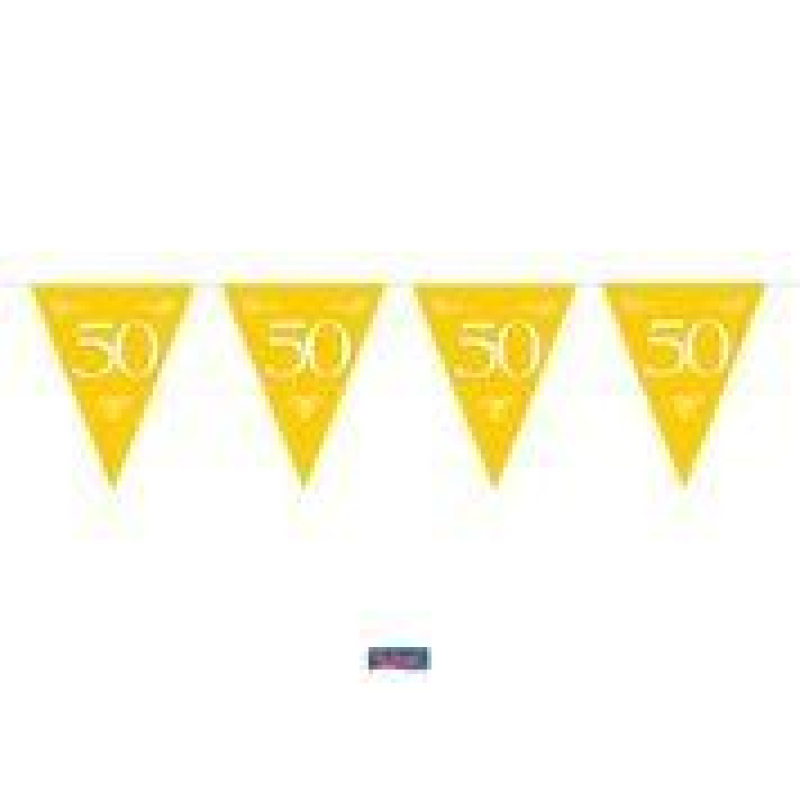 slinger 50 jaar 2 zijdig