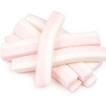 spekrepen blauw-wit of roze-wit 100 gram