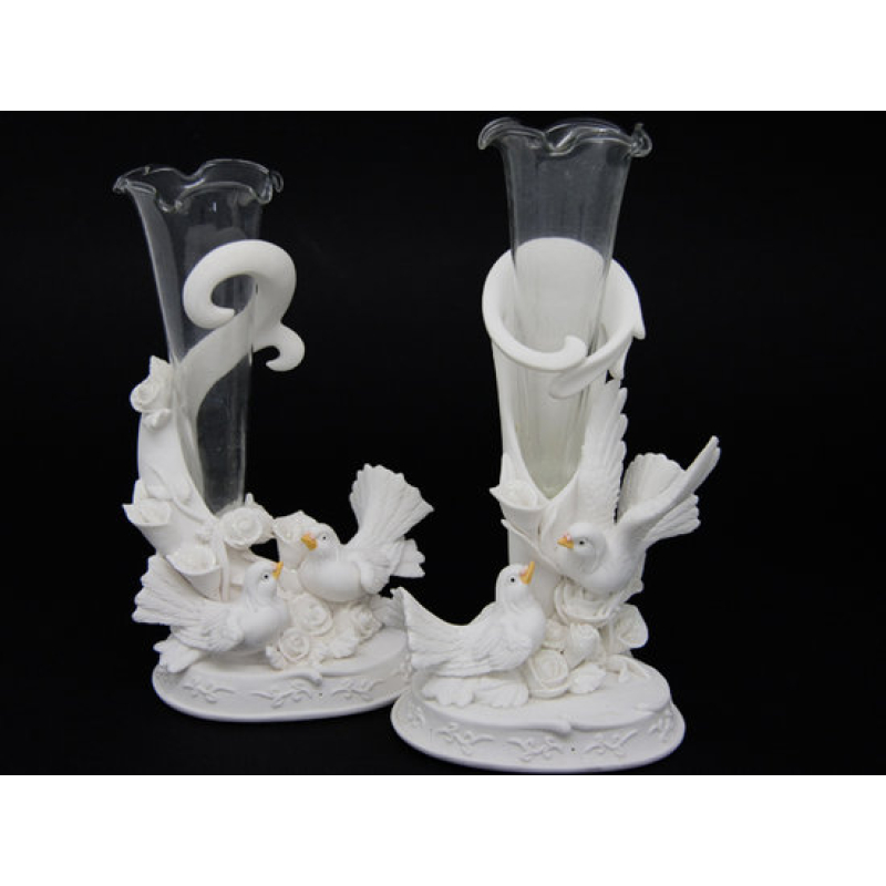 Tafelversiering bloemvaasje 20cm