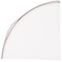 10x tule rand borduur goud of zilver